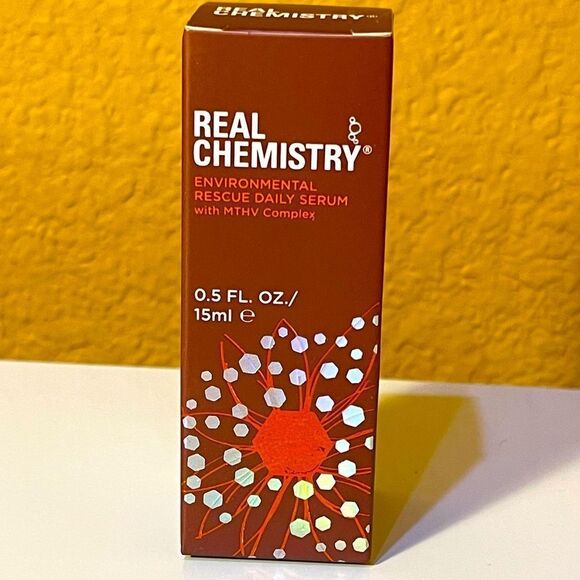 Real CHEMISTRY Environmental Rescue Daily Serum w/ MTHV Complex Full Size - Picture 9 of 16